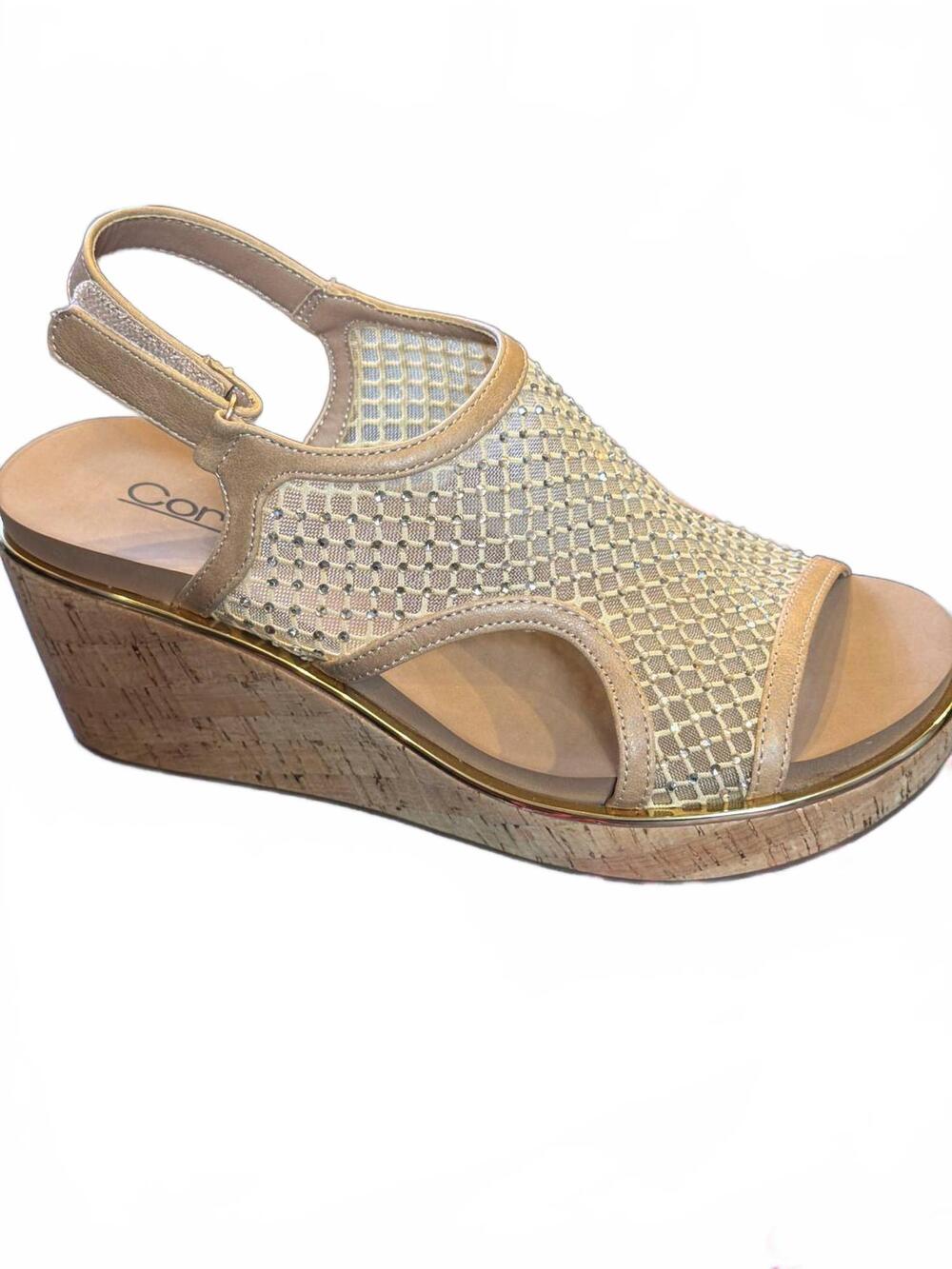 NEW CORKYS FOOTWEAR women's carley wedge in caramel